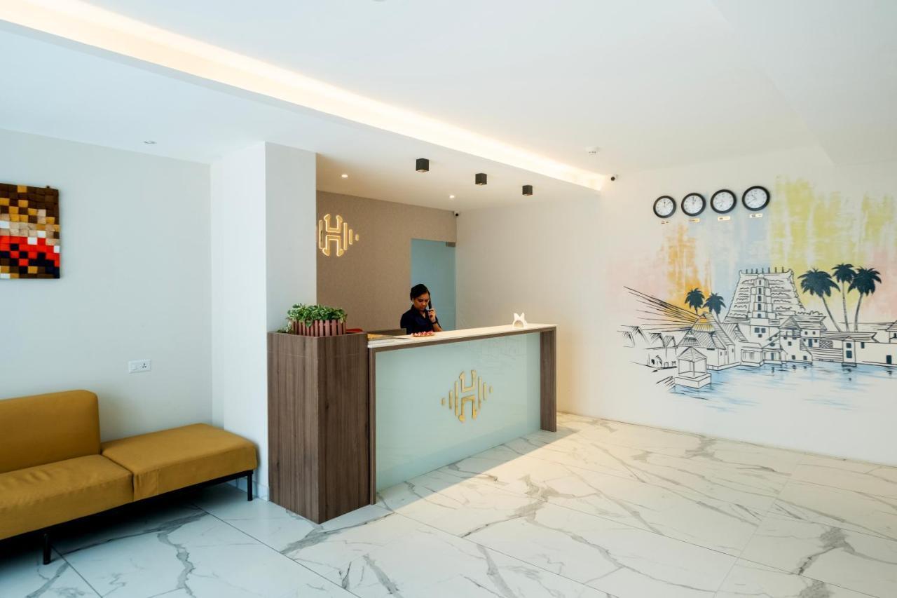 The Heartland Business Hotel, Trivandrum Thiruvananthapuram Esterno foto